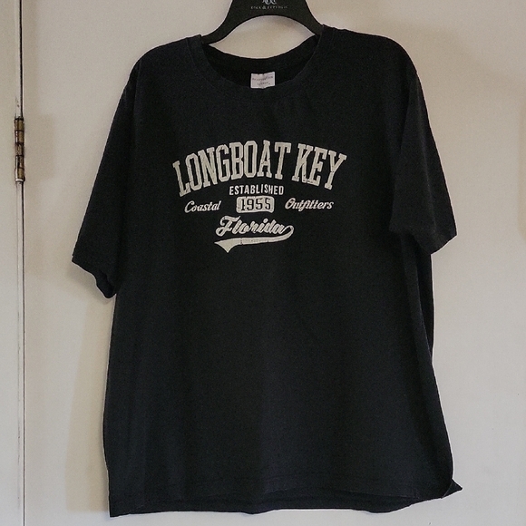 Black Longboat Key T-Shirt - Picture 1 of 3